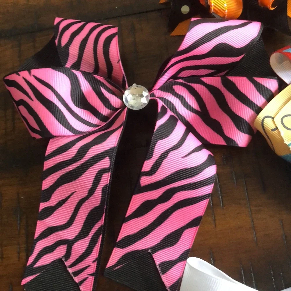 Colorful Hair Bow Bundle of 4